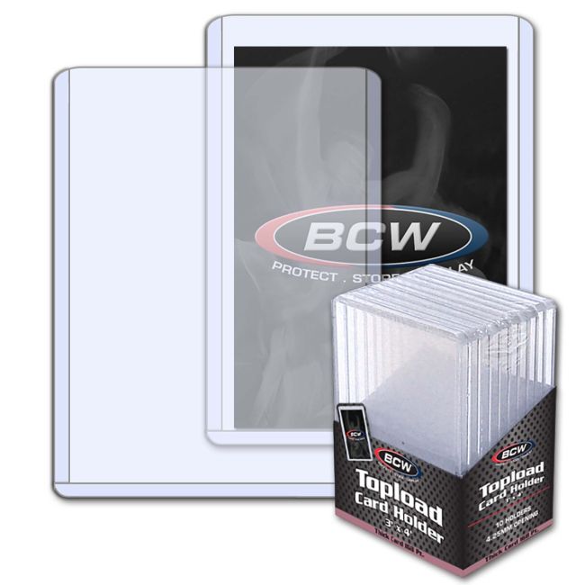 BCW Toploader Card Holder - 168pt