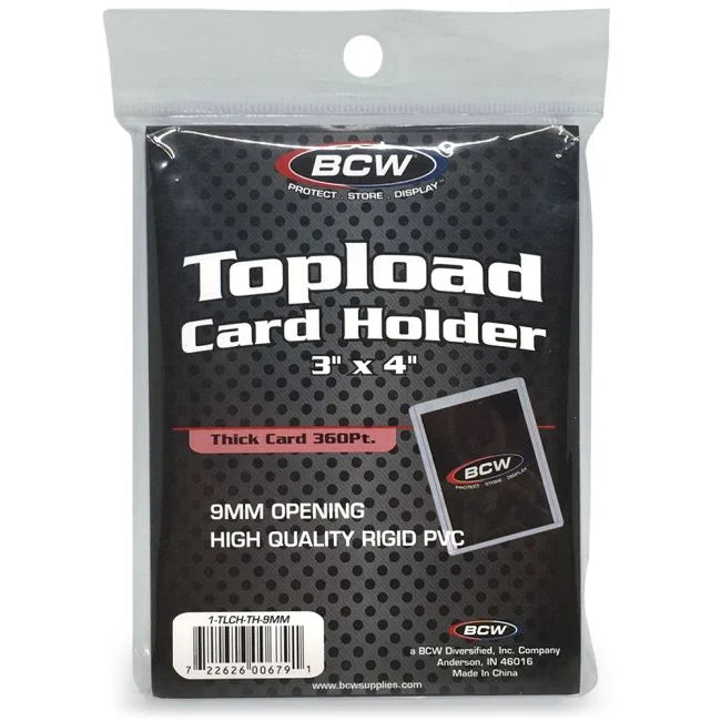 BCW - 360pt Topload Card holder
