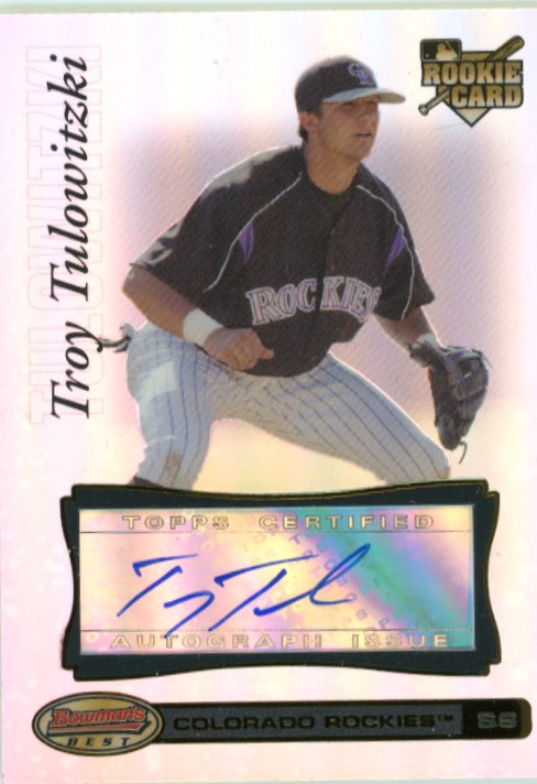 Troy Tulowitzki 2007 Topps Rookie Card