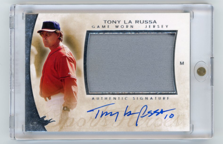2014 Leaf Tony La Russa #AM-TLR - Patch Autograph