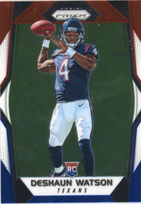 2017 Panini Prizm Deshaun Watson RC #279 - Red White Blue Browns