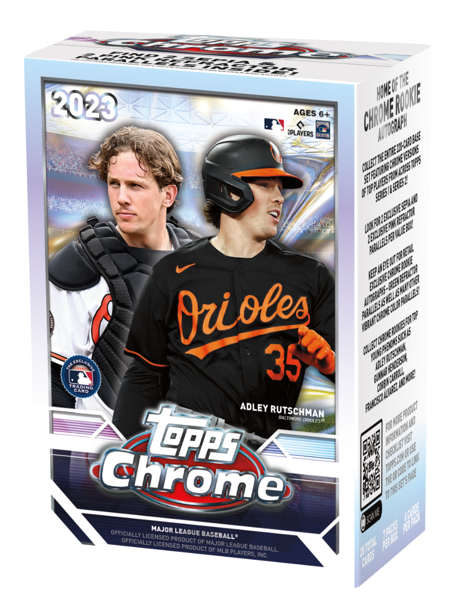 2023 Topps Chrome Baseball Blaster Box