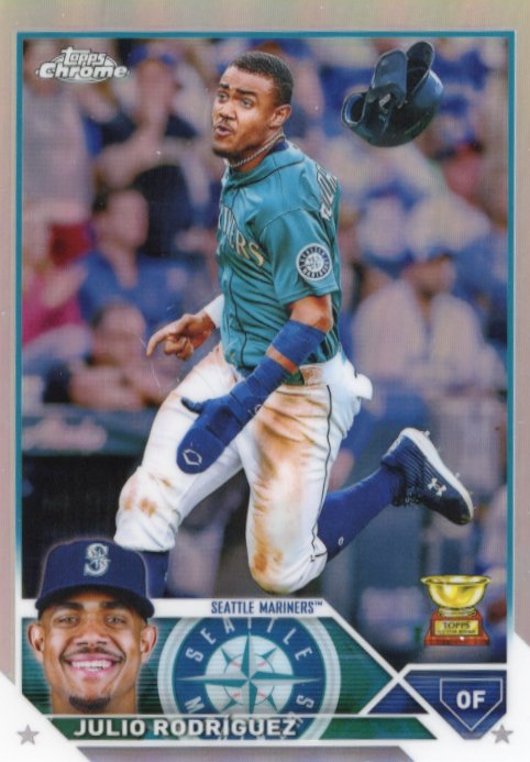 2023 Topps Chrome Julio Rodriguez #200 - Silver Mariners