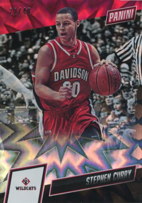 2019 Panini National Stephen Curry #SC - Explosion #/40 Warriors