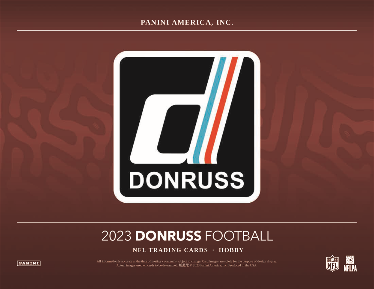 2023 Panini Donruss Football Hobby Box