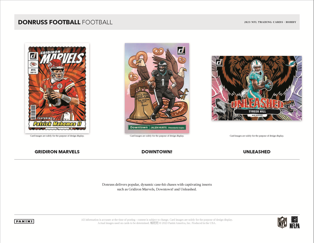 2023 Panini Donruss Football Hobby Box