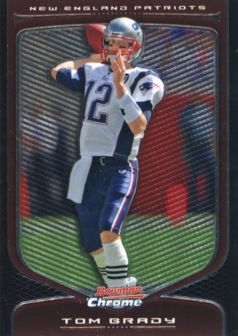 2009 Topps Chrome Tom Brady #10 - Buccaneers