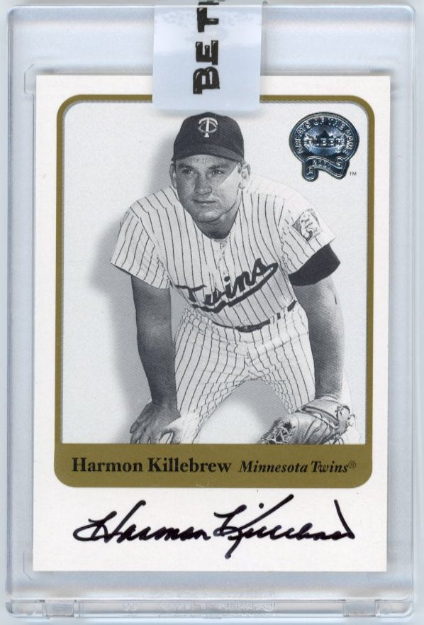 2001 Fleer Harmon Killebrew Greats of the Game - Autograph Twins