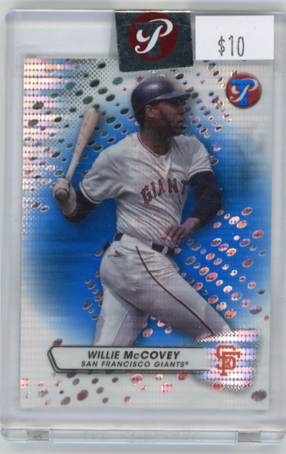2023 Topps Pristine Willie McCovey #202 - #/75 Blue Giants