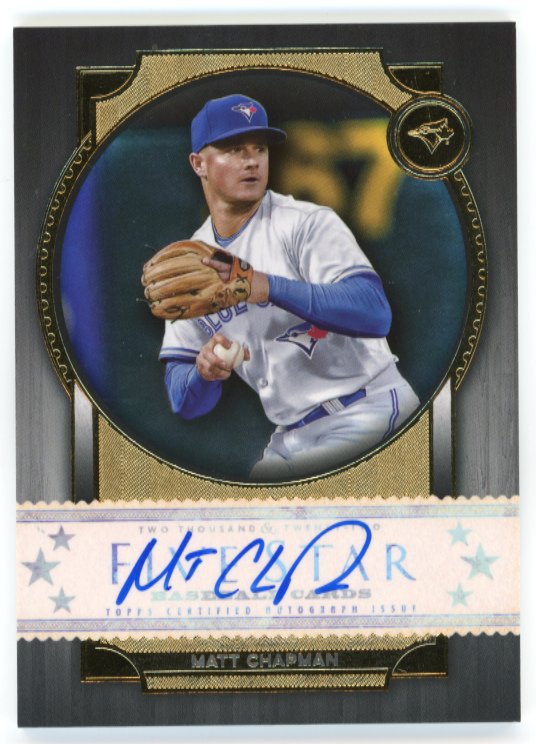 2022 Topps Five Star Matt Chapman #FSA-MCH - Autograph Blue Jays