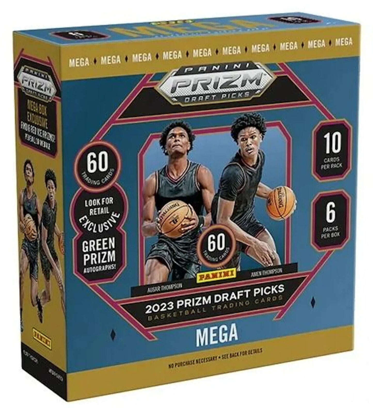2023 Panini Prizm Draft Picks Basketball Mega Box