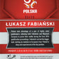 2016 Panini Prizm UEFA Euro Lukasz Fabianski #139 - Orange #/20