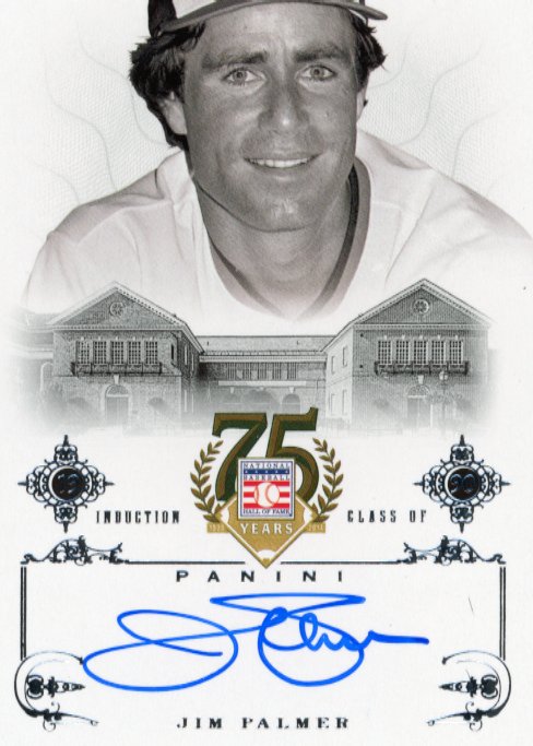 2014 Panini Hall of Fame Jim Palmer #85 - Autograph Orioles