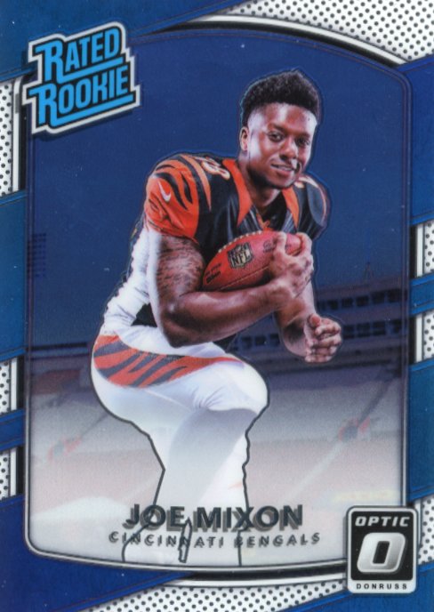 2017 Panini Donruss Optic Joe Mixon Rated Rookie RC #185 - Bengals