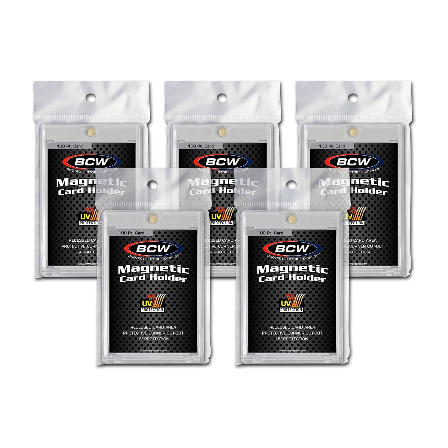 BCW Magnetic Card Holders - 100pt