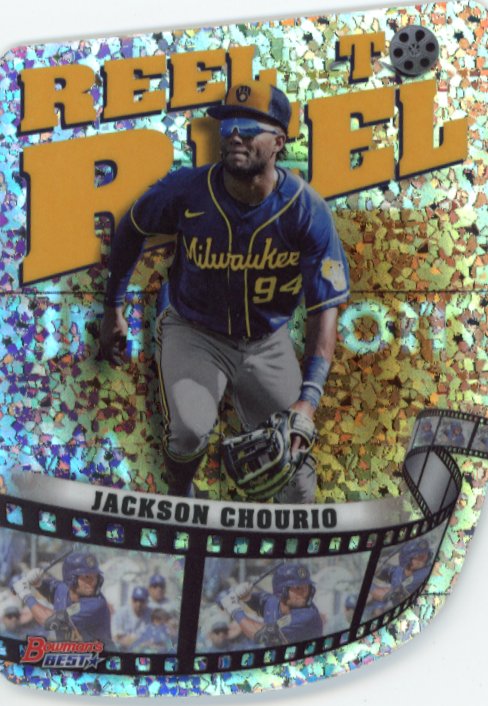 2023 Topps Bowmans Best Jackson Chourio Reel to Reel #RR-15 - Brewers