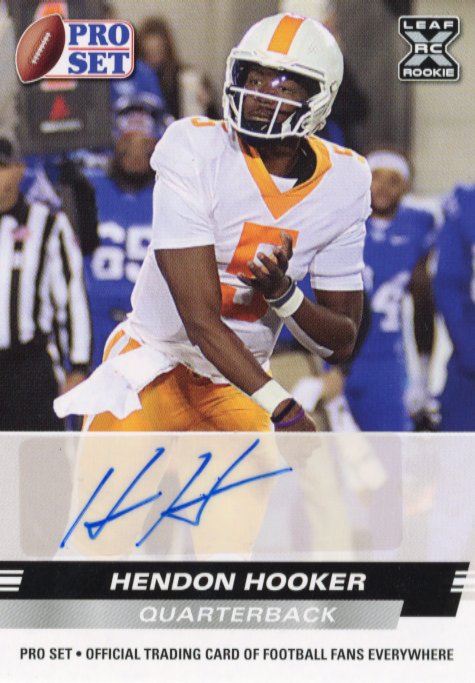 2022 Leaf Pro Set Hendon Hooker #PSA-HH1 - Autograph Volunteers