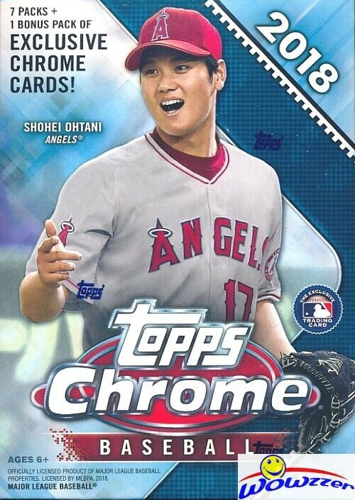 2018 Topps Chrome Baseball Blaster Box