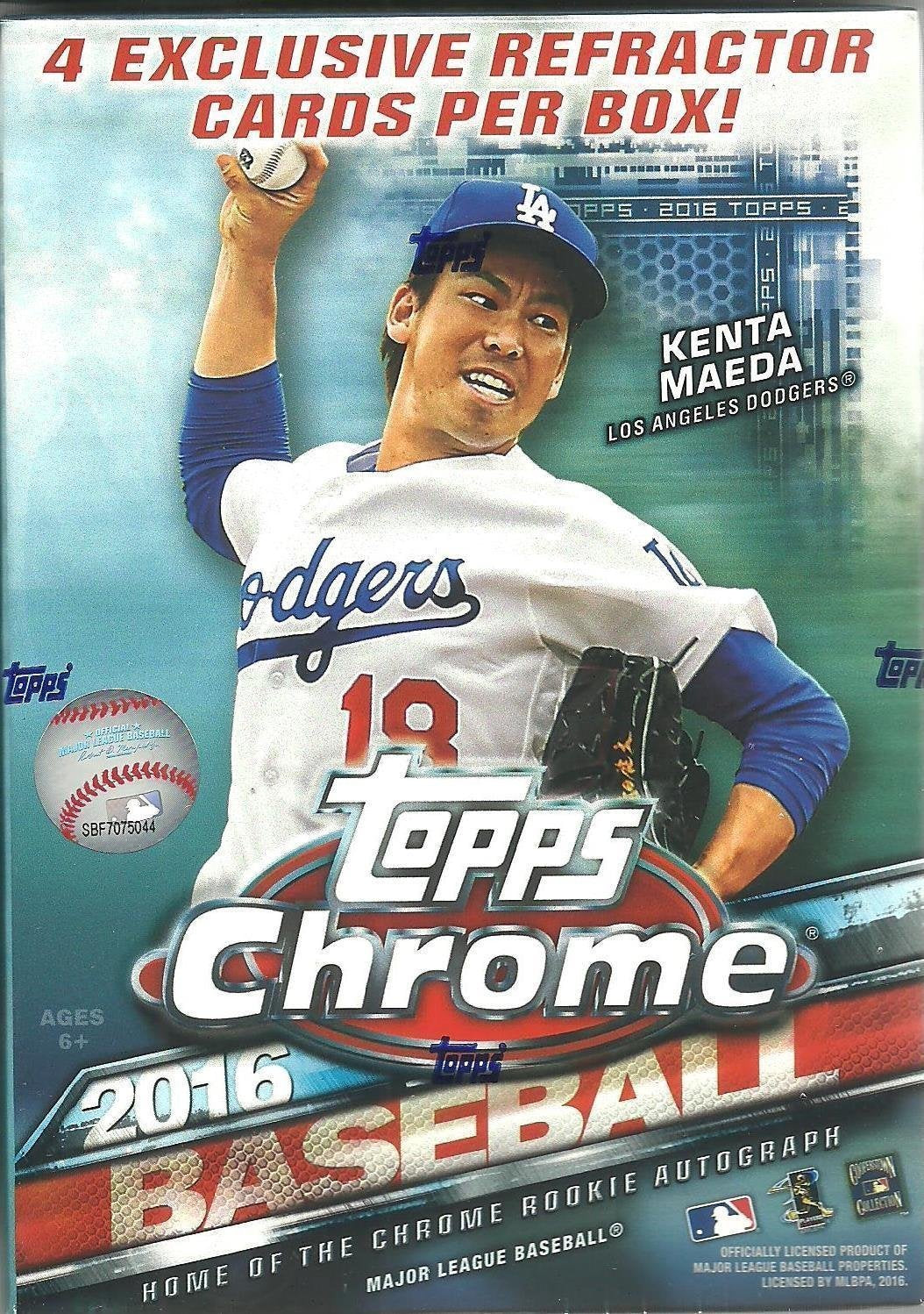 2016 Topps Chrome Baseball Blaster Box