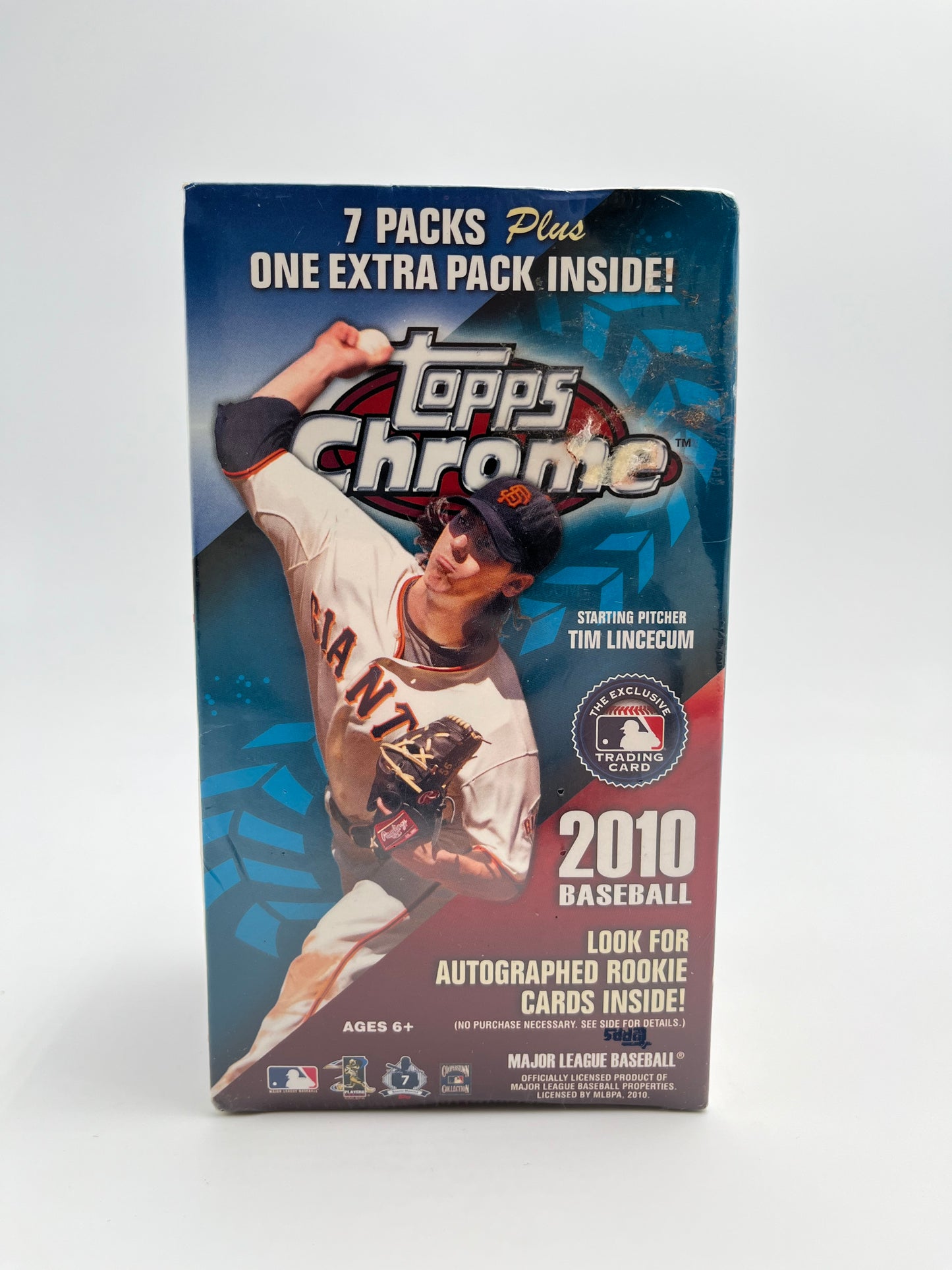 2010 Topps Chrome Baseball Blaster Box