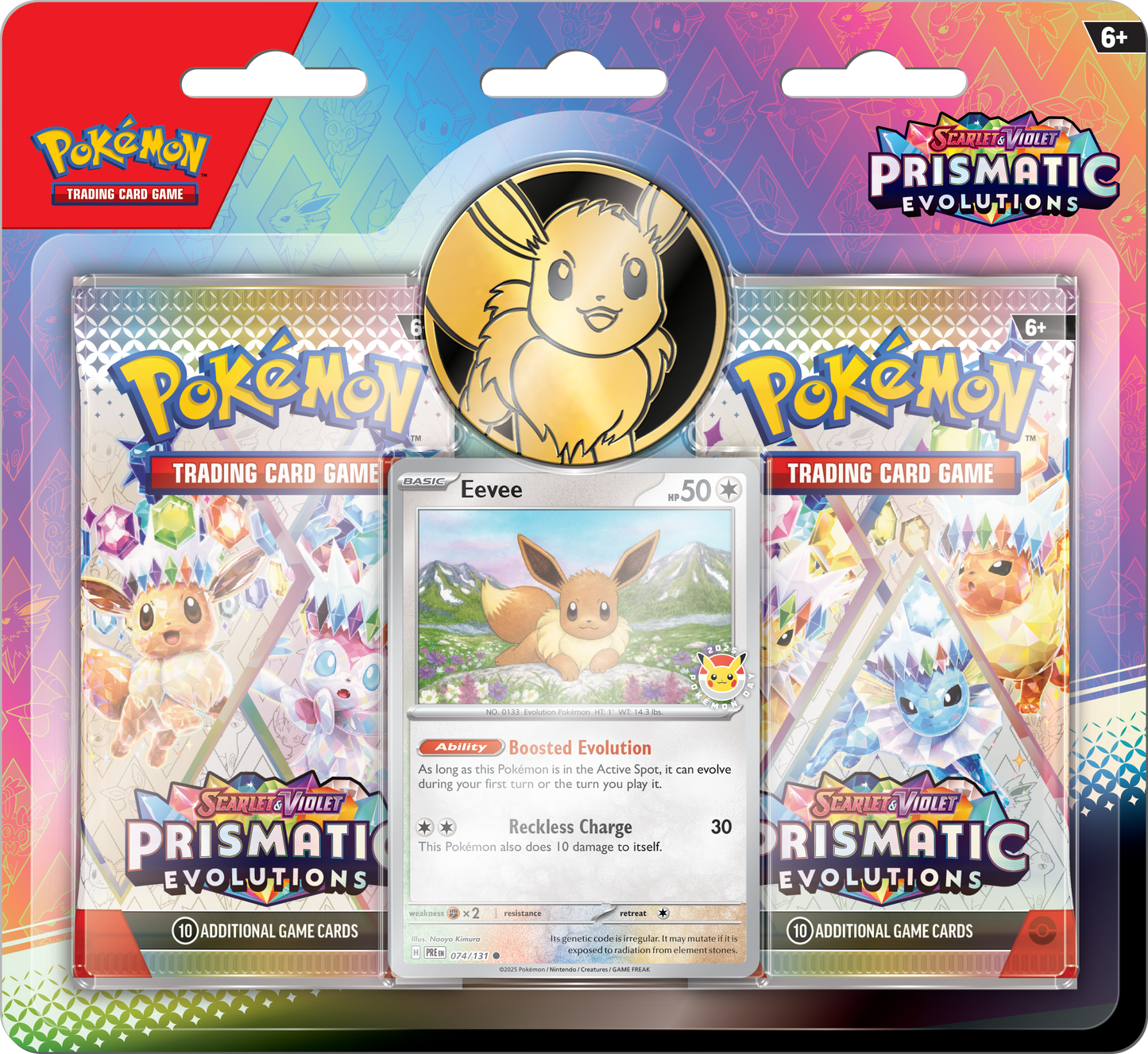 Pokemon Scarlet & Violet Prismatic Evolutions 2-Pack Blister Pack