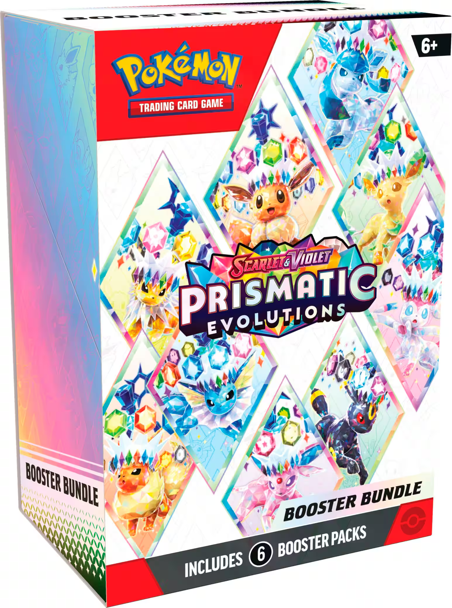 Pokemon Scarlet & Violet Prismatic Evolutions Booster Bundle Box