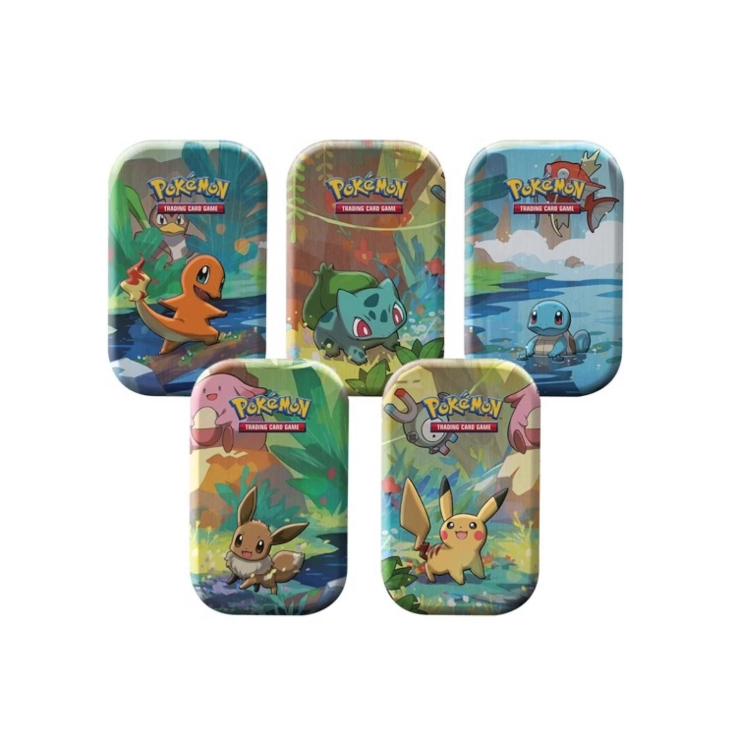 Pokemon Kanto Friends Mini Tin