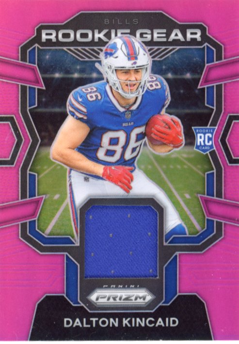 2023 Panini Prizm Dalton Kincaid RC #RG-DK - Patch Bills