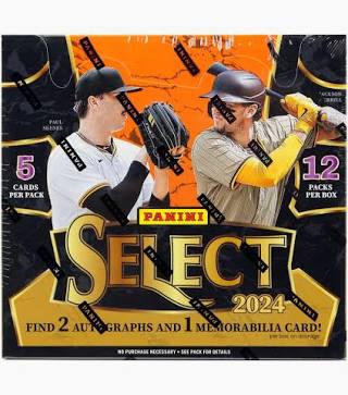 2024 Panini Select Baseball Hobby Box