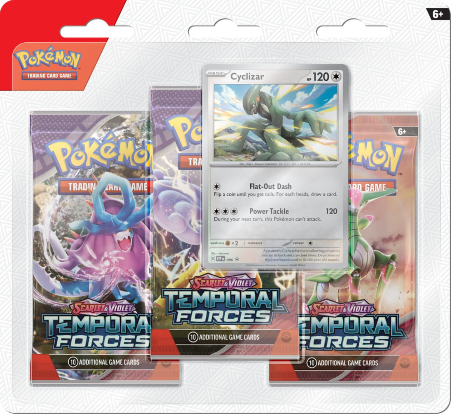 Pokemon Scarlet & Violet Temporal Forces Three Booster Pack