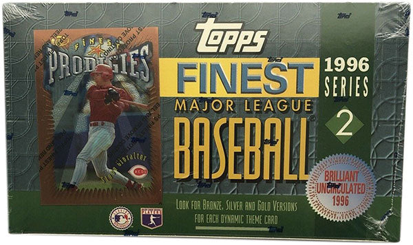 1996 Topps Finest Baseball Hobby Box