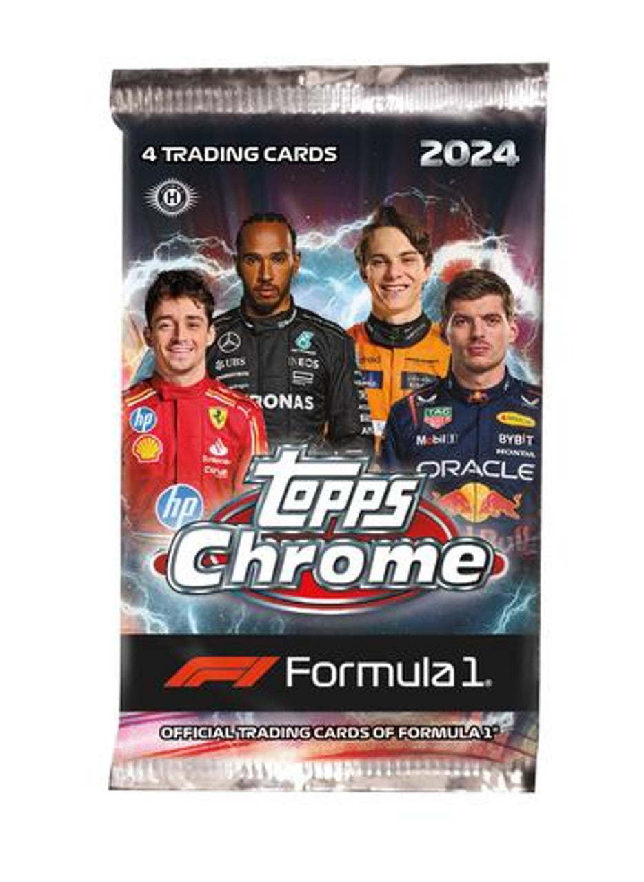 2024 Topps Chrome Formula 1 Racing Qualifying Lap Pack