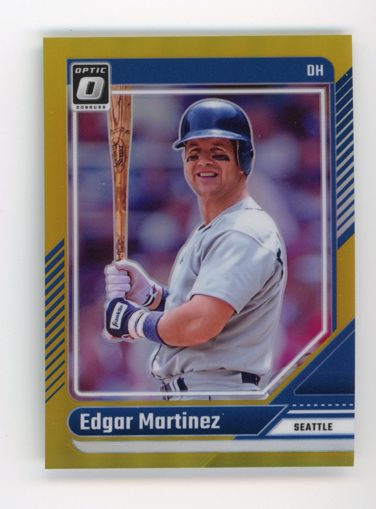 2024 Panini Donruss Optic Edgar Martinez #98 - #01/10 Gold Trim Mariners