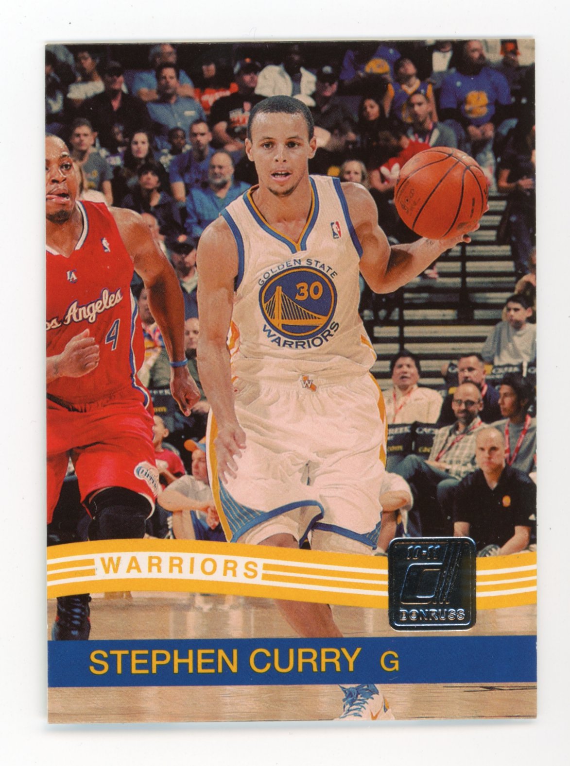 2010 Panini Donruss Stephen Curry #189 - Warriors