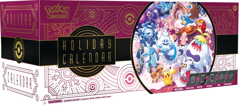 2025 Pokemon Holiday Calendar Box