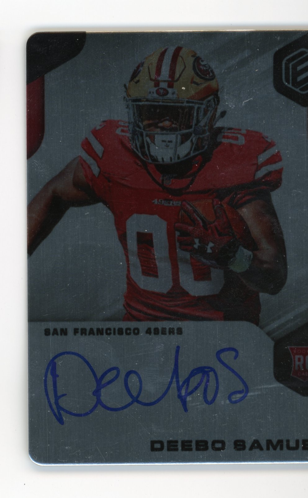 2019 Panini Elements Deebo Samuel Rookie #178 - Autograph Metal Plate 49ers