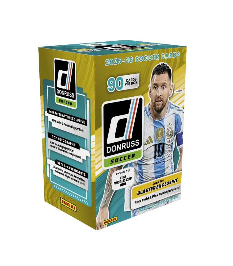 2025-26 Panini Donruss Road to the World Cup Soccer Hobby Blaster