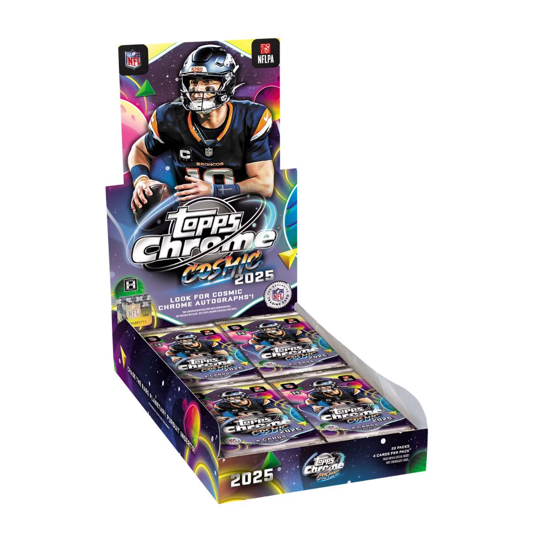 2025 Topps Chrome Cosmic Football Hobby Box