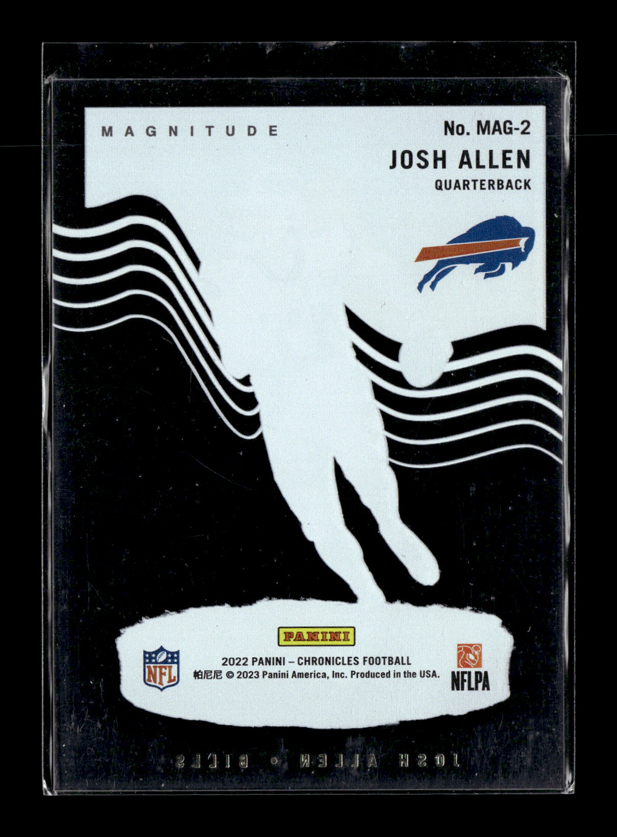2022 Panini Chronicles Josh Allen #MAG-2 Magnitude Buffalo Bills