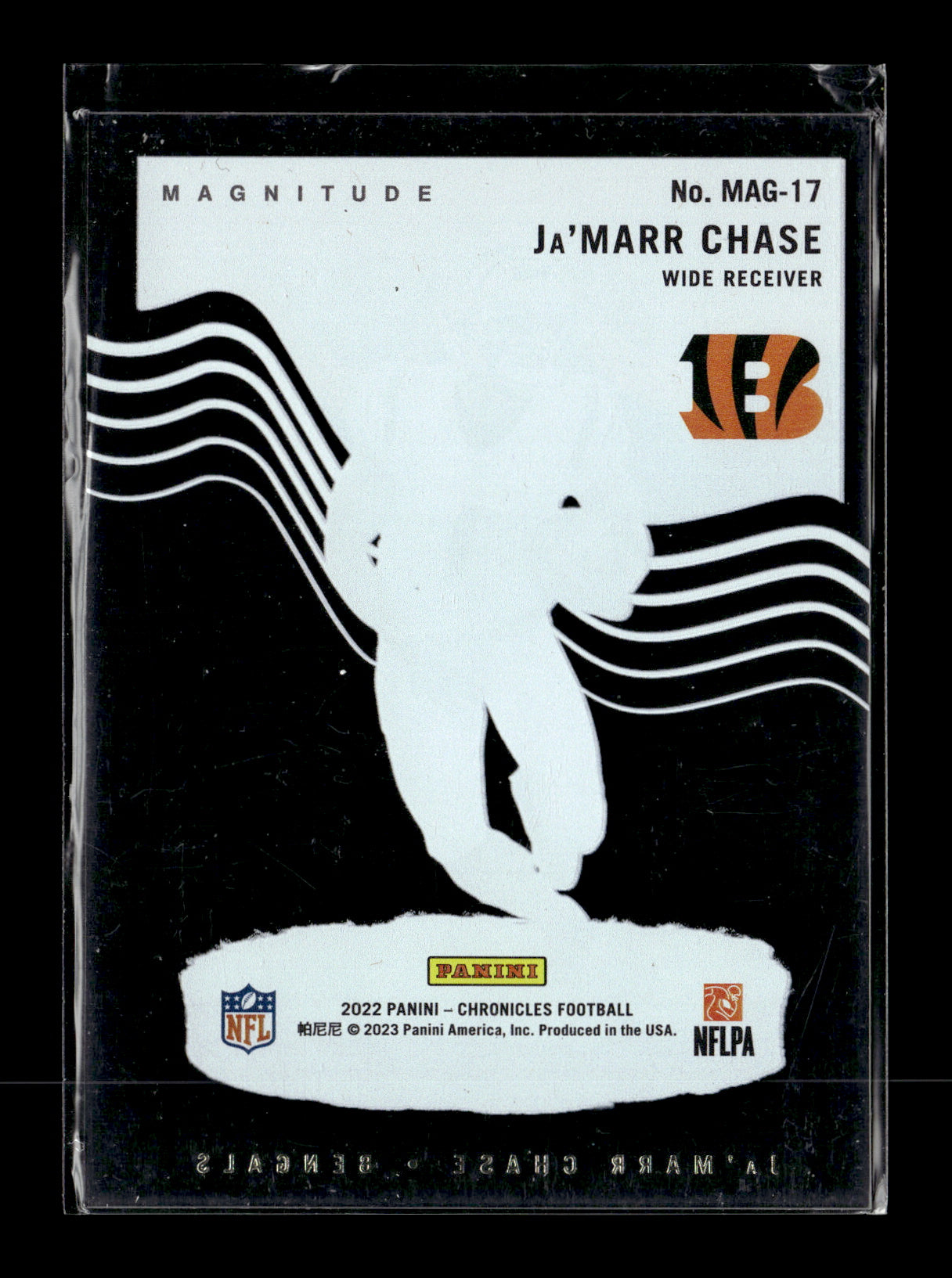 2022 Panini Chronicles Ja'Marr Chase #MAG-17 Magnitude Cincinnati Bengals