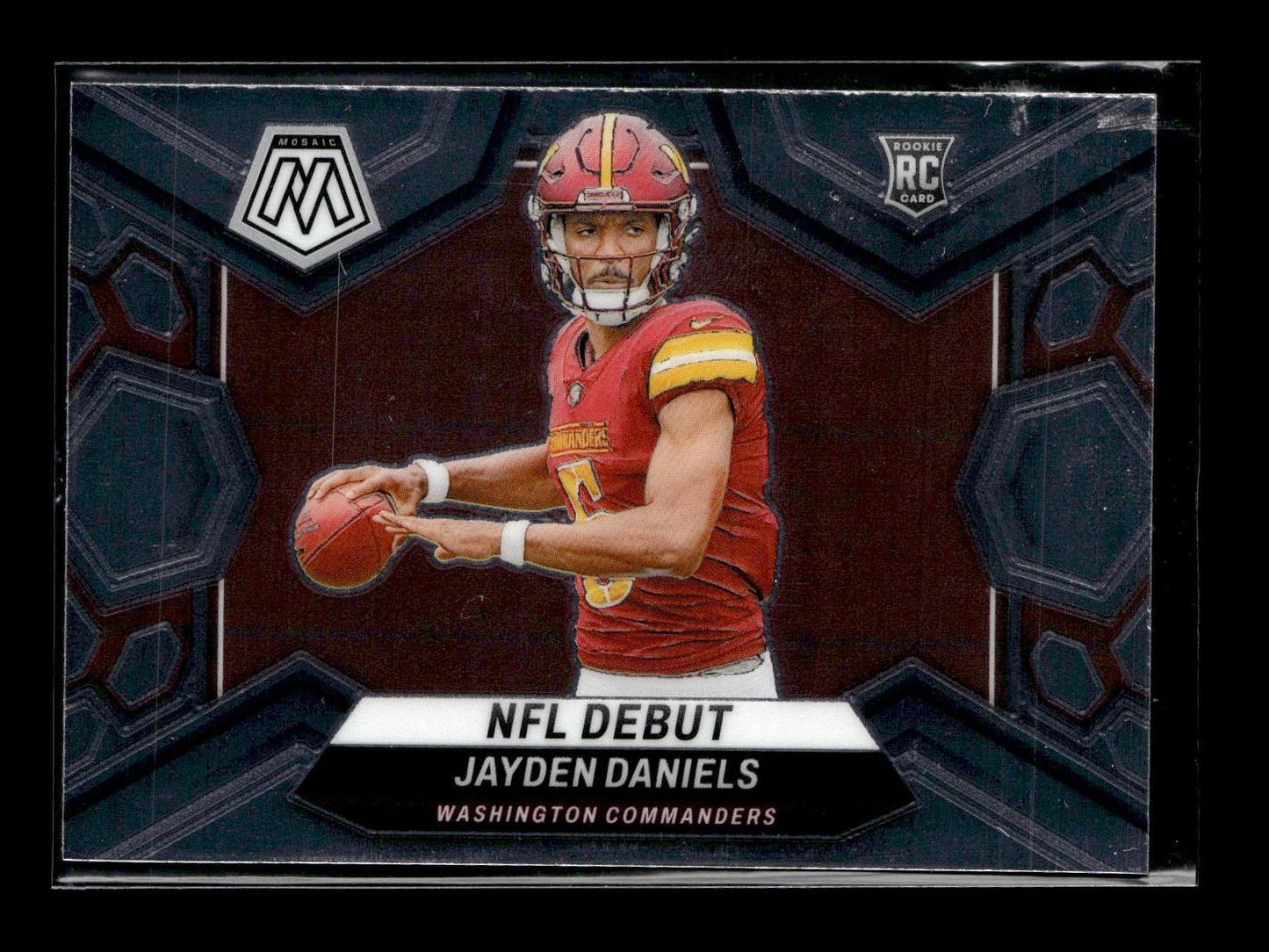 2024 Panini Mosaic Jayden Daniels #272 Washington Commanders
