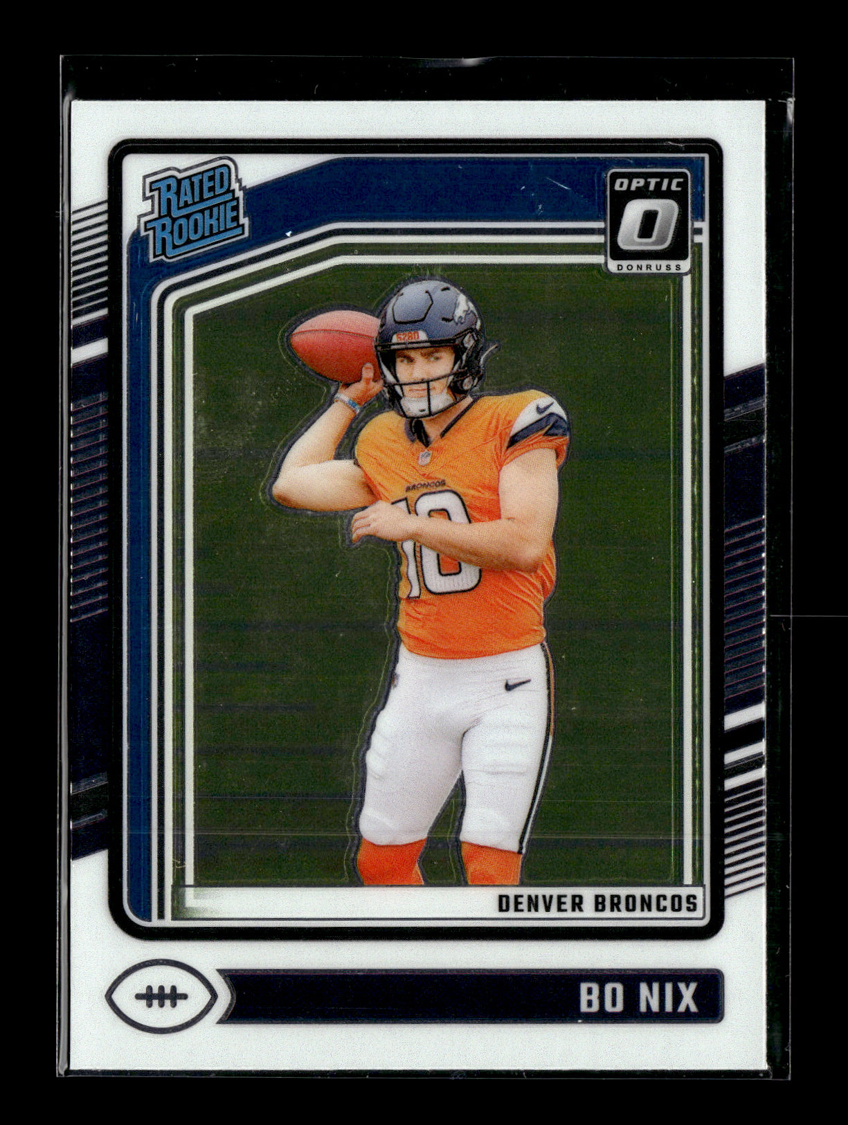 2024 Donruss Optic Bo Nix #209 Denver Broncos
