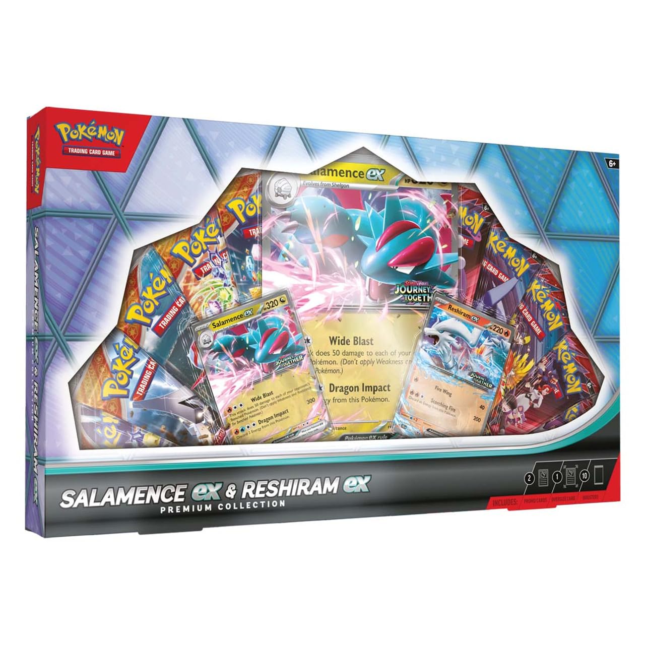 Pokemon Salamence ex / Rashiram ex Premium Collection Box