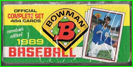 1989 Bowman Baseball Complete Set
