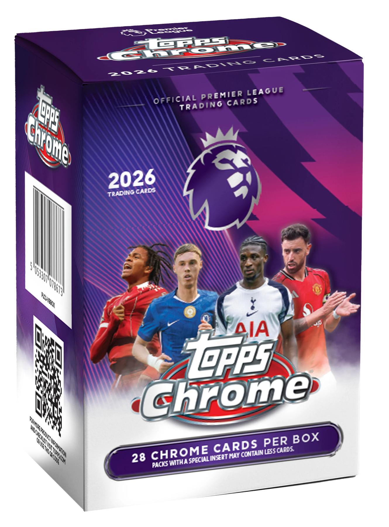 2026 Topps Chrome Soccer Premier League Hobby Blaster