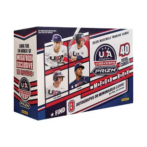 2026 Panini USA Stars & Stripes Prizm Baseball Mega Box
