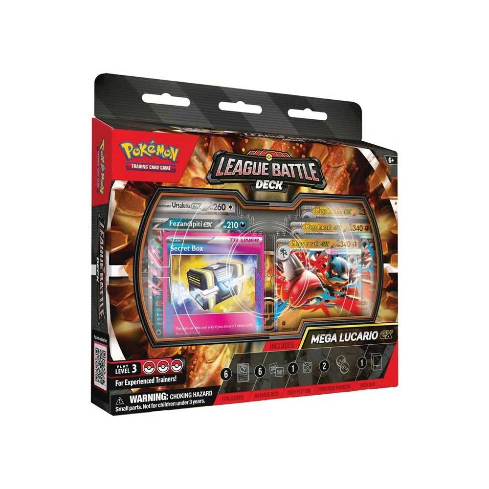 Pokemon Mega Evolution Mega Lucario ex League Battle Deck