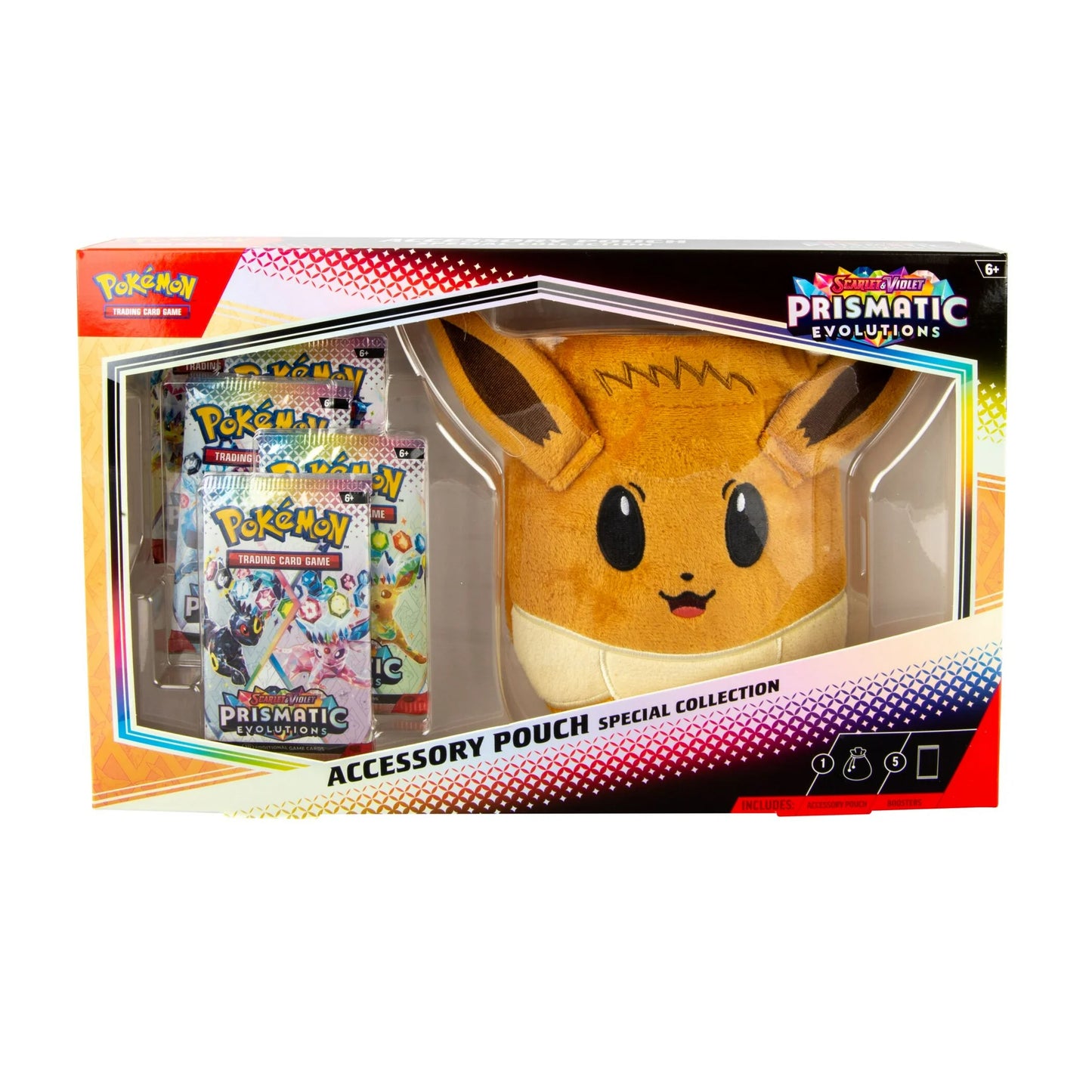 Pokemon Scarlet & Violet Prismatic Evolutions Accessory Pouch Special Collection