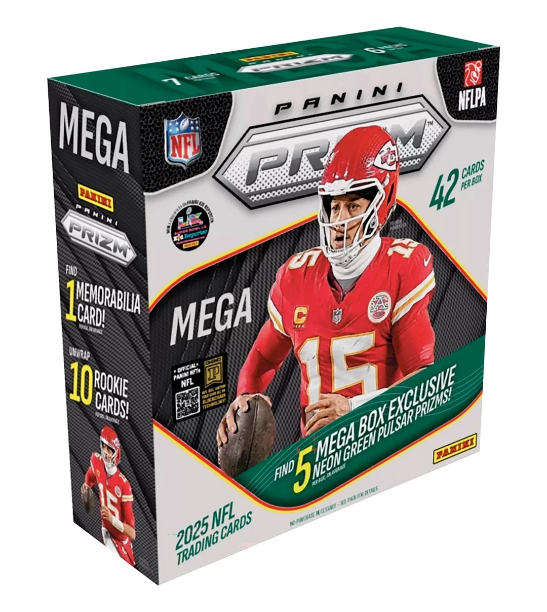2025 Panini Prizm Football Mega Retail Box