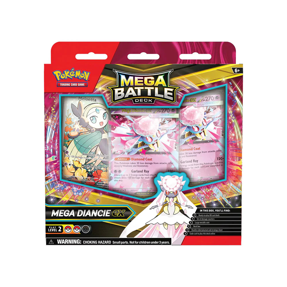 Pokemon Mega Diancie Ex Battle Deck